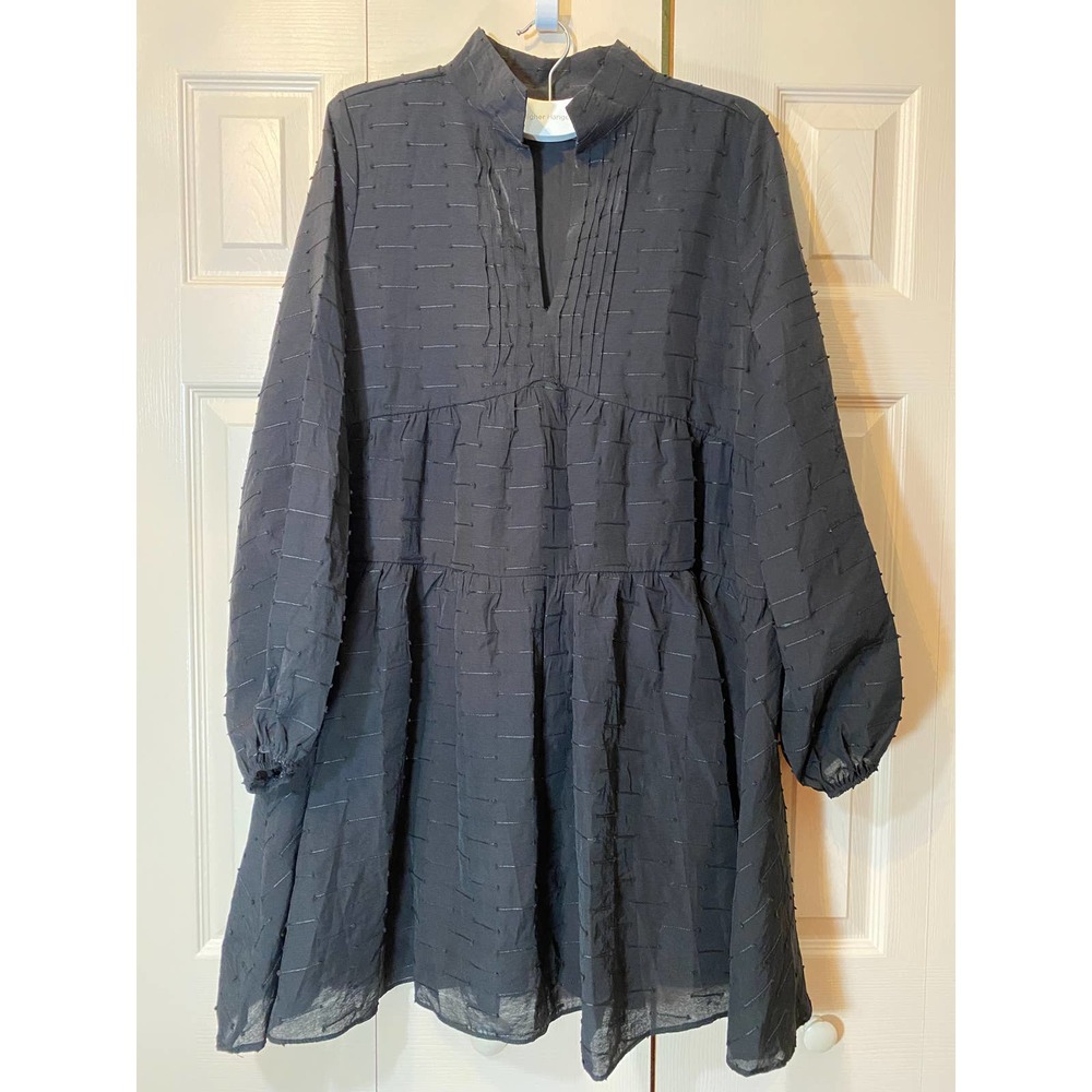 Pomander Place Trapeze Dress XL Black